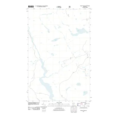 2011 Map of Picket Lake, 2011 Print