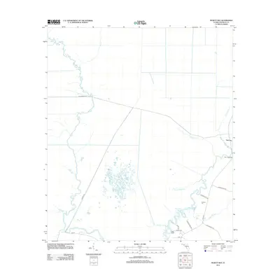 2012 Map of Pickett Bay, 2012 Print
