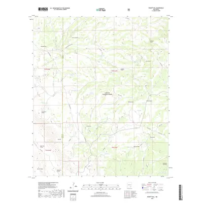 2020 Map of Pickett Hill, 2020 Print
