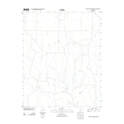 2012 Map of Pickett Ranch Creek, 2012 Print