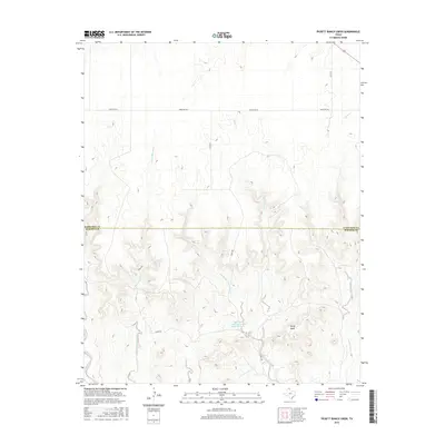 2016 Map of Pickett Ranch Creek, 2016 Print