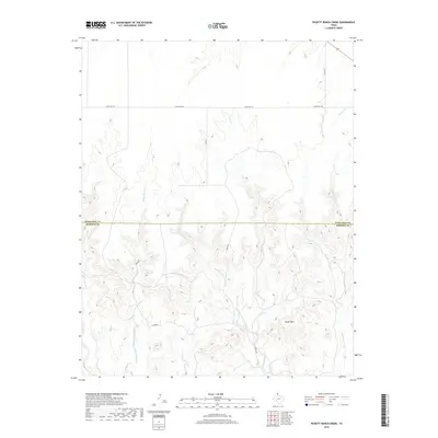 2019 Map of Pickett Ranch Creek, 2019 Print