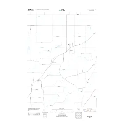 2013 Map of Pickett, 2013 Print