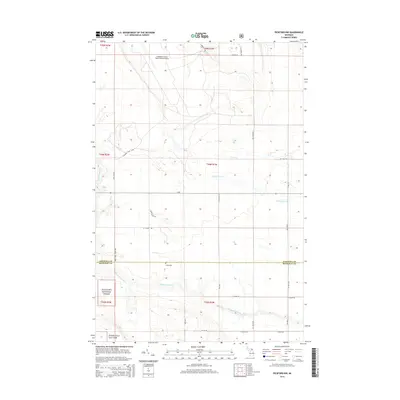 2014 Map of Pickford NW, 2014 Print
