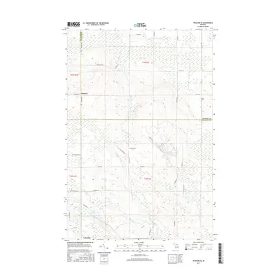 2017 Map of Pickford SE, 2017 Print