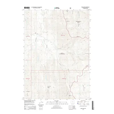 2015 Map of Pickle Pass, 2015 Print
