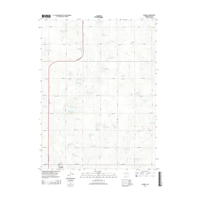 2014 Map of Pickrell, 2014 Print