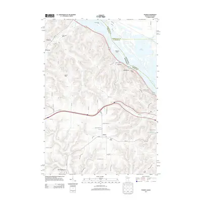 2013 Map of Pickwick, 2013 Print