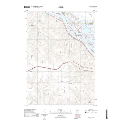 2019 Map of Pickwick, 2019 Print
