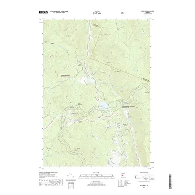 2018 Map of Pico Peak, 2018 Print