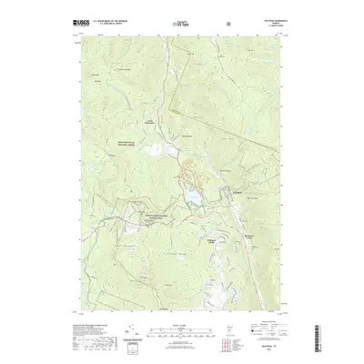 2021 Map of Pico Peak, 2021 Print