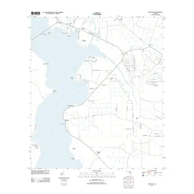 2012 Map of Picolata, 2012 Print
