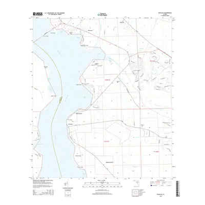 2015 Map of Picolata, 2015 Print