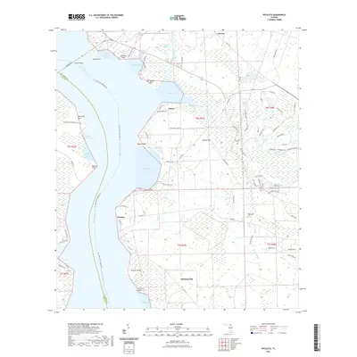 2021 Map of Picolata, 2021 Print