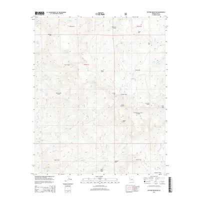 2014 Map of Picture Mountain, 2014 Print