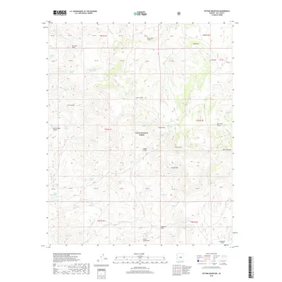 2018 Map of Picture Mountain, 2018 Print