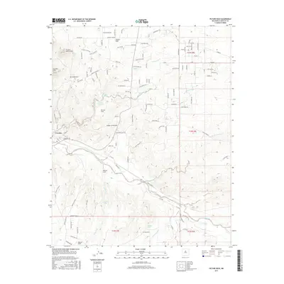 2017 Map of Picture Rock, 2017 Print