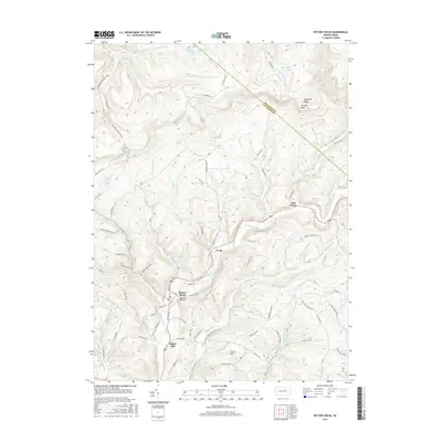 2016 Map of Picture Rocks, 2016 Print