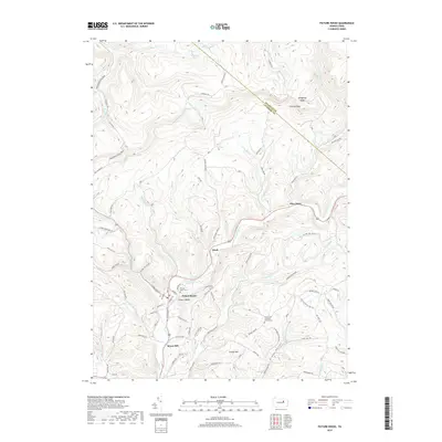 2019 Map of Picture Rocks, 2019 Print