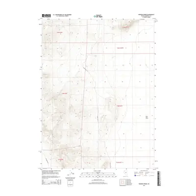 2015 Map of Pidgeon Spring, 2015 Print