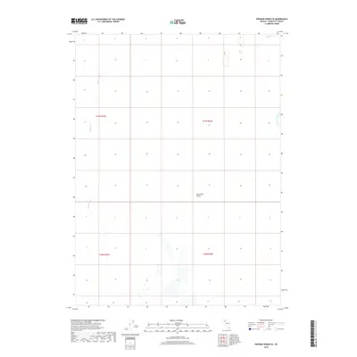 2018 Map of Pidgeon Spring SE, 2018 Print
