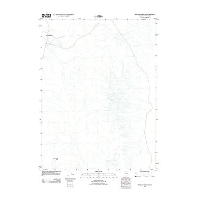 2011 Map of Pidgeon Spring SW, 2011 Print