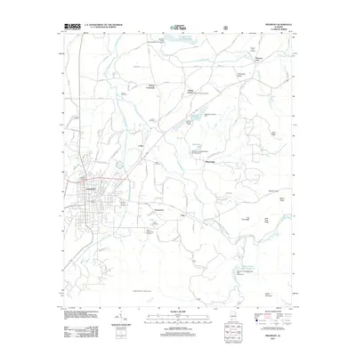2011 Map of Piedmont, 2011 Print