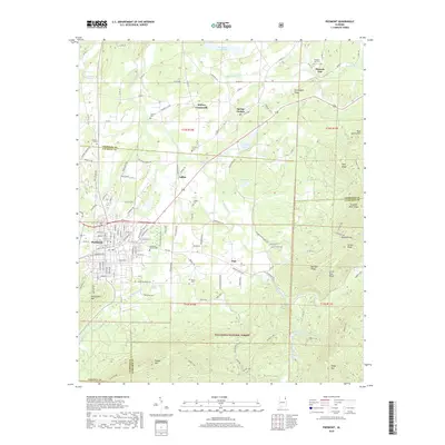 2018 Map of Piedmont, 2018 Print