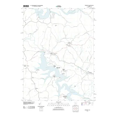 2010 Map of Piedmont, 2010 Print