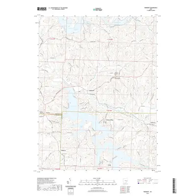 2019 Map of Piedmont, 2019 Print