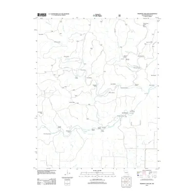 2012 Map of Piedmont Hollow, 2012 Print