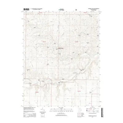2015 Map of Piedmont Hollow, 2015 Print