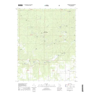 2017 Map of Piedmont Hollow, 2017 Print