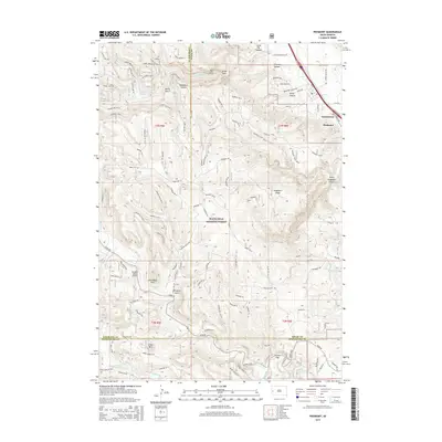 2015 Map of Piedmont, 2015 Print