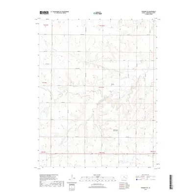 2018 Map of Piedmont NE, 2018 Print