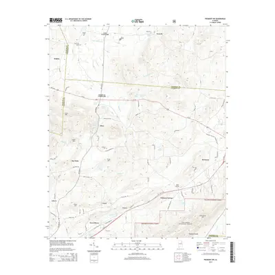 2014 Map of Piedmont NW, 2014 Print
