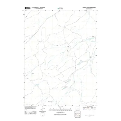 2012 Map of Piedmont Reservoir, 2012 Print