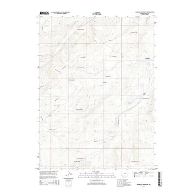 2015 Map of Piedmont Reservoir, 2015 Print