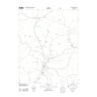 2011 Map of Piedmont, 2011 Print