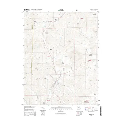 2015 Map of Piedmont, 2015 Print