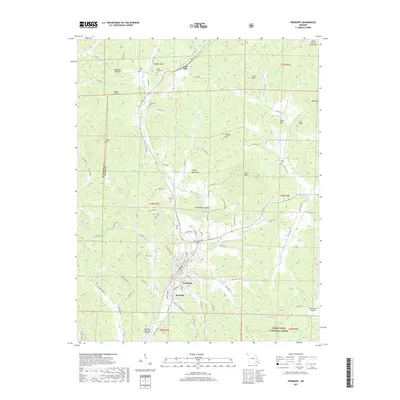 2017 Map of Piedmont, 2017 Print