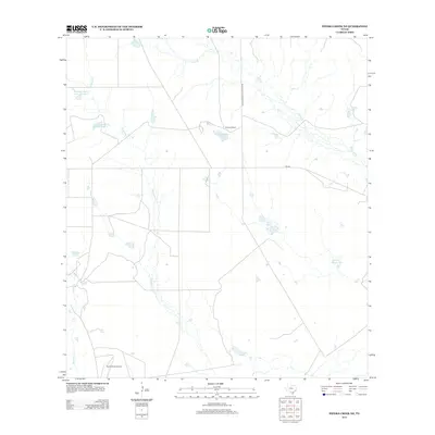 2013 Map of Piedra Creek NE, 2013 Print