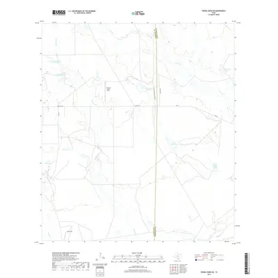 2019 Map of Piedra Creek NE, 2019 Print