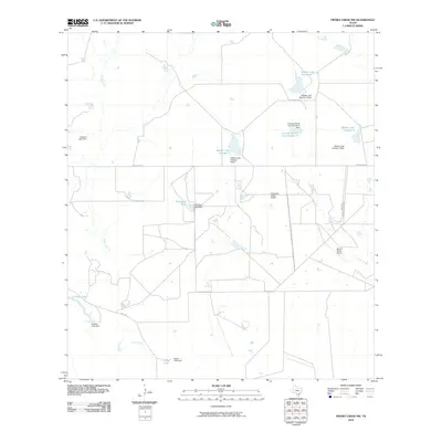 2010 Map of Piedra Creek NW, 2010 Print