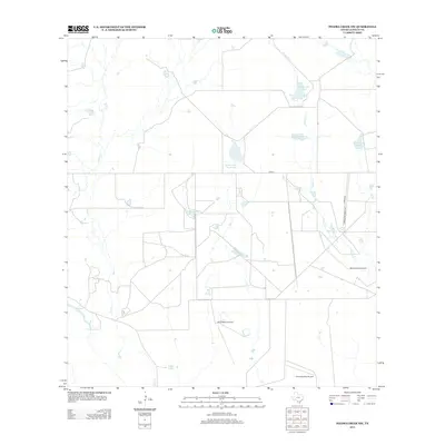 2012 Map of Piedra Creek NW, 2012 Print