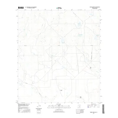 2016 Map of Piedra Creek NW, 2016 Print