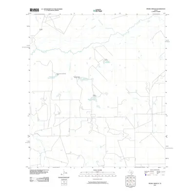 2010 Map of Piedra Creek SE, 2010 Print
