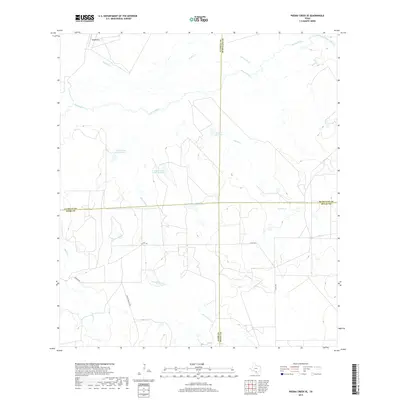 2019 Map of Piedra Creek SE, 2019 Print