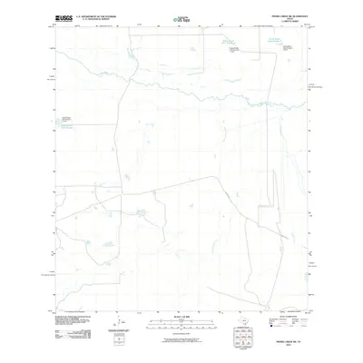 2010 Map of Piedra Creek SW, 2010 Print