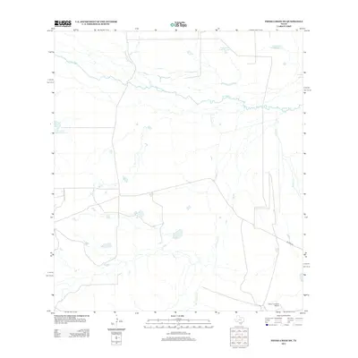 2013 Map of Piedra Creek SW, 2013 Print